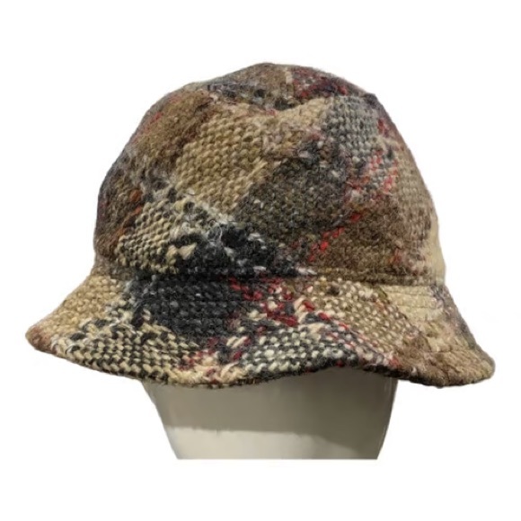 Authentic Like New Burberry Tweed Bucket hat, Medium. - Picture 2 of 6